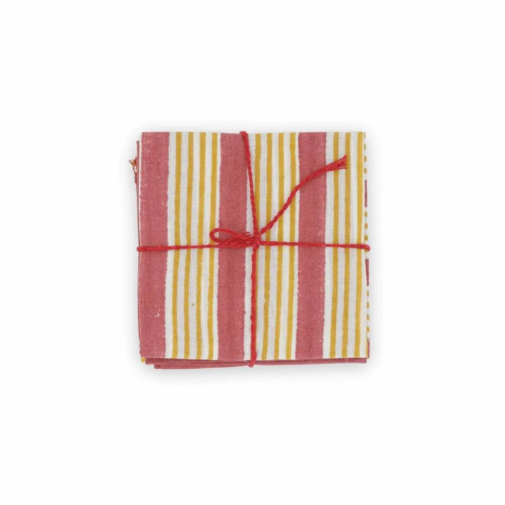 NEW SUZETTE A TABLE alice automne napkins in orange